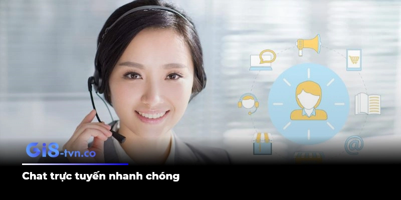 Chat trực tuyến nhanh chóng